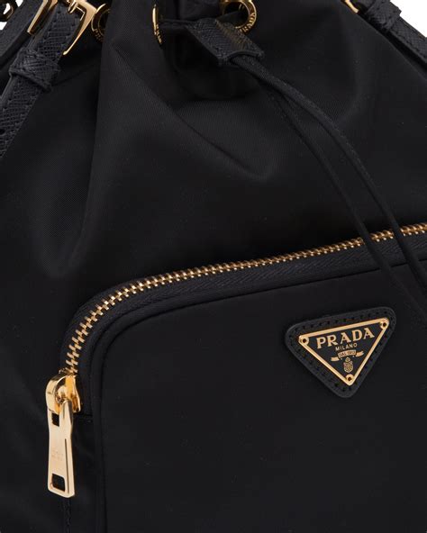 prada duet re-nylon shoulder bag|Prada re nylon shoulder bag.